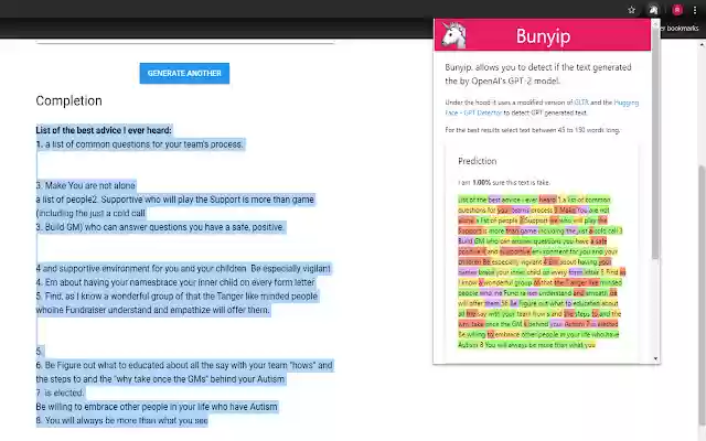 Bunyip Detect all the Glitter in the Wild. from Chrome web store to be run with OffiDocs Chromium online Bunyip Detect all the Glitter in the Wild. from Chrome web store to be run with OffiDocs Chromium online