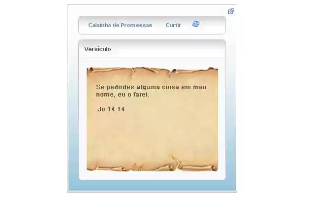 Caixinha de Promessas from Chrome web store to be run with OffiDocs Chromium online Caixinha de Promessas from Chrome web store to be run with OffiDocs Chromium online