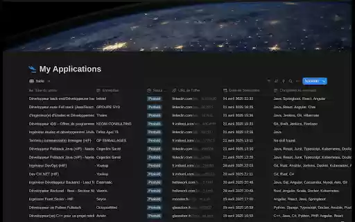 Candidatrack from Chrome web store to be run with OffiDocs Chromium online Candidatrack from Chrome web store to be run with OffiDocs Chromium online