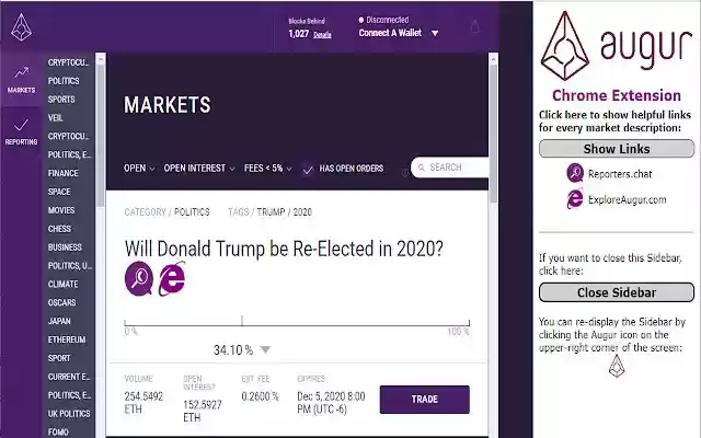 Chrome Extension for Augur from Chrome web store to be run with OffiDocs Chromium online Chrome Extension for Augur from Chrome web store to be run with OffiDocs Chromium online