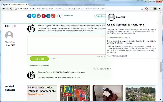 CiRF The Guardian from Chrome web store to be run with OffiDocs Chromium online CiRF The Guardian from Chrome web store to be run with OffiDocs Chromium online