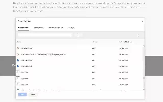 Comic Books Reader from Chrome web store to be run with OffiDocs Chromium online Comic Books Reader from Chrome web store to be run with OffiDocs Chromium online