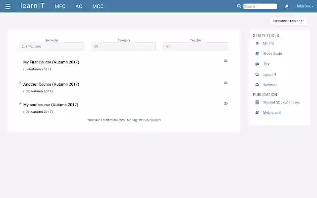 Convenient LearnIT from Chrome web store to be run with OffiDocs Chromium online Convenient LearnIT from Chrome web store to be run with OffiDocs Chromium online