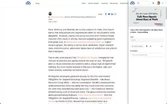 Degreed Extension from Chrome web store to be run with OffiDocs Chromium online Degreed Extension from Chrome web store to be run with OffiDocs Chromium online