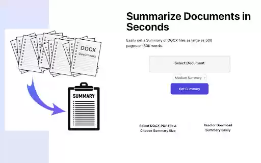 Document Summarizer from Chrome web store to be run with OffiDocs Chromium online Document Summarizer from Chrome web store to be run with OffiDocs Chromium online
