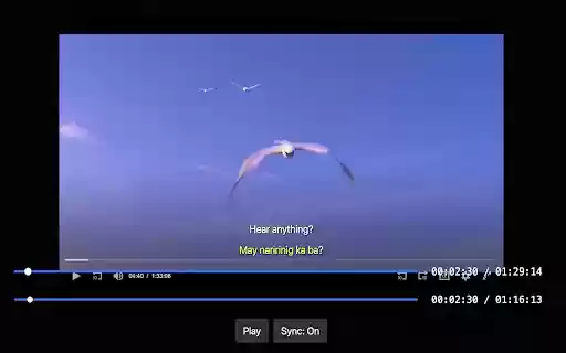 Dual Subtitle Overlay from Chrome web store to be run with OffiDocs Chromium online Dual Subtitle Overlay from Chrome web store to be run with OffiDocs Chromium online