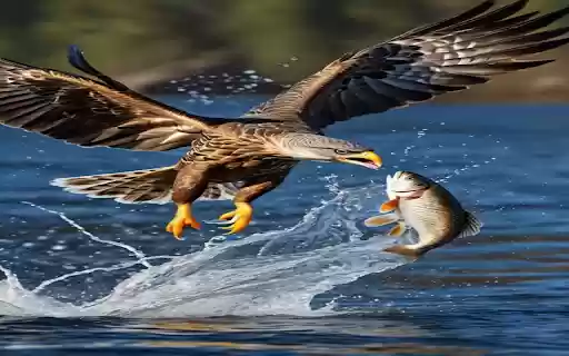 Eagle catching fish wallpaper from Chrome web store to be run with OffiDocs Chromium online Eagle catching fish wallpaper from Chrome web store to be run with OffiDocs Chromium online