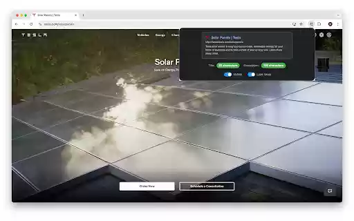Easy SERP Preview from Chrome web store to be run with OffiDocs Chromium online Easy SERP Preview from Chrome web store to be run with OffiDocs Chromium online