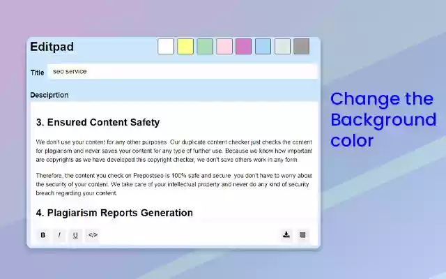 Editpad from Chrome web store to be run with OffiDocs Chromium online Editpad from Chrome web store to be run with OffiDocs Chromium online