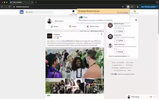 Edward Scissorhands from Chrome web store to be run with OffiDocs Chromium online Edward Scissorhands from Chrome web store to be run with OffiDocs Chromium online