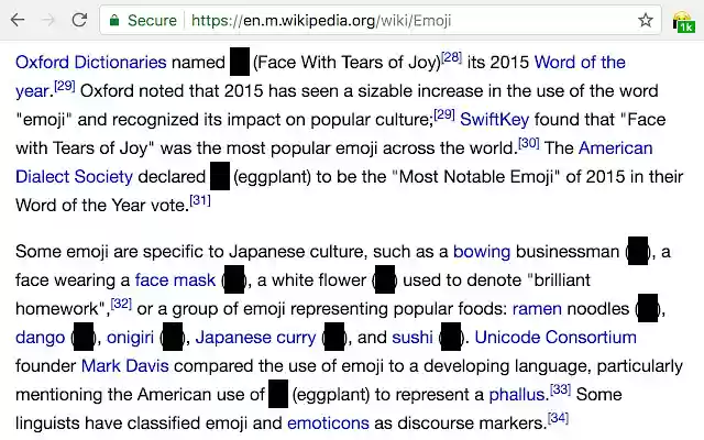 Emoji Censor from Chrome web store to be run with OffiDocs Chromium online Emoji Censor from Chrome web store to be run with OffiDocs Chromium online