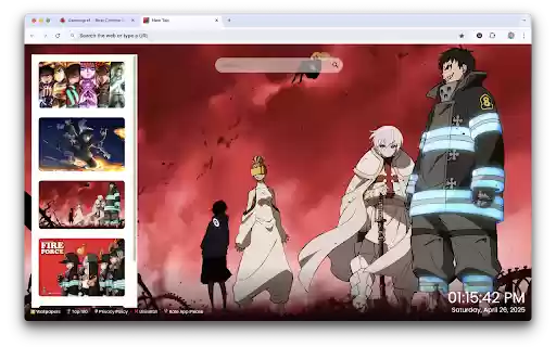 Fire Force Wallpapers – Anime Wallpapers from Chrome web store to be run with OffiDocs Chromium online Fire Force Wallpapers – Anime Wallpapers from Chrome web store to be run with OffiDocs Chromium online