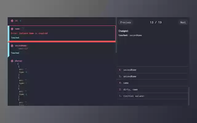Formik Devtools from Chrome web store to be run with OffiDocs Chromium online Formik Devtools from Chrome web store to be run with OffiDocs Chromium online