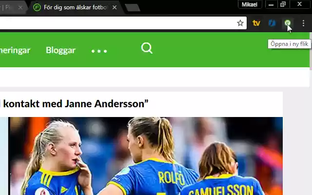 Fotbollskanalen Genväg from Chrome web store to be run with OffiDocs Chromium online Fotbollskanalen Genväg from Chrome web store to be run with OffiDocs Chromium online