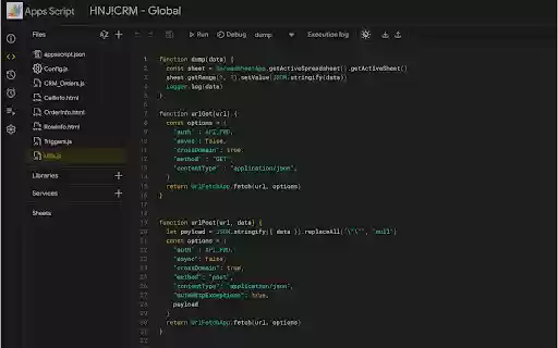 GAS IDE Enhancer from Chrome web store to be run with OffiDocs Chromium online GAS IDE Enhancer from Chrome web store to be run with OffiDocs Chromium online