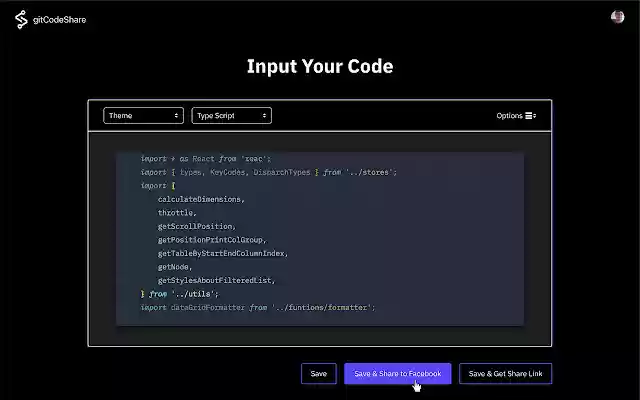 gitCodeShare from Chrome web store to be run with OffiDocs Chromium online gitCodeShare from Chrome web store to be run with OffiDocs Chromium online