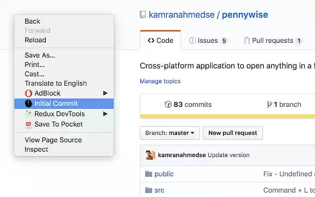 Git First from Chrome web store to be run with OffiDocs Chromium online Git First from Chrome web store to be run with OffiDocs Chromium online