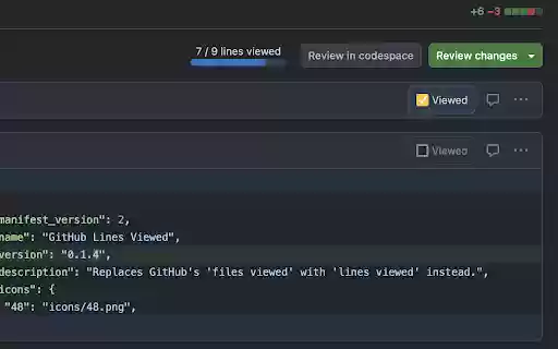 GitHub Lines Viewed from Chrome web store to be run with OffiDocs Chromium online GitHub Lines Viewed from Chrome web store to be run with OffiDocs Chromium online