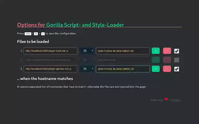 Gorilla Scriptand Style Loader from Chrome web store to be run with OffiDocs Chromium online Gorilla Scriptand Style Loader from Chrome web store to be run with OffiDocs Chromium online