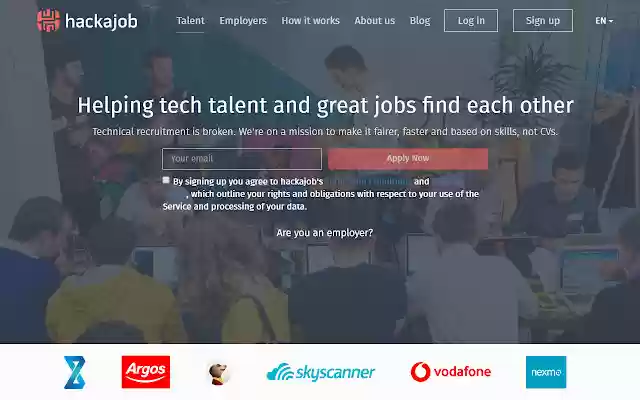 Hackajob from Chrome web store to be run with OffiDocs Chromium online Hackajob from Chrome web store to be run with OffiDocs Chromium online