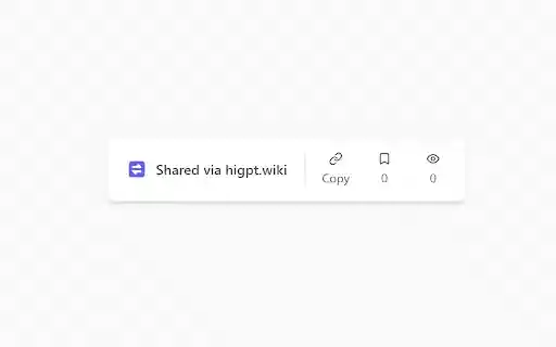 HiGPT: Share your ChatGPT prompts and answers from Chrome web store to be run with OffiDocs Chromium online HiGPT: Share your ChatGPT prompts and answers from Chrome web store to be run with OffiDocs Chromium online