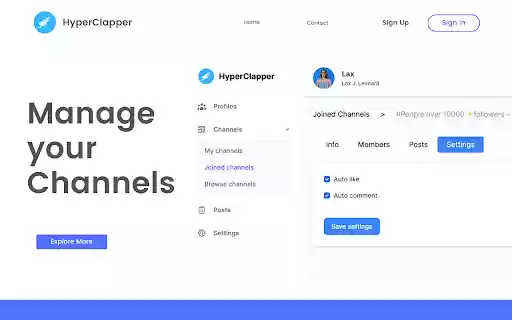 HyperClapper Engagement Tool with Chat GPT from Chrome web store to be run with OffiDocs Chromium online HyperClapper Engagement Tool with Chat GPT from Chrome web store to be run with OffiDocs Chromium online