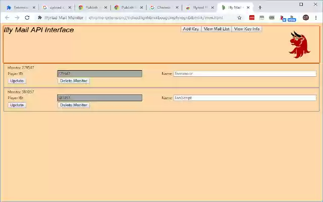 Illyriad Mail Monitor from Chrome web store to be run with OffiDocs Chromium online Illyriad Mail Monitor from Chrome web store to be run with OffiDocs Chromium online