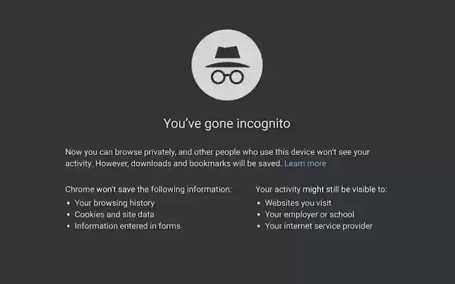 Incognito Mode from Chrome web store to be run with OffiDocs Chromium online Incognito Mode from Chrome web store to be run with OffiDocs Chromium online