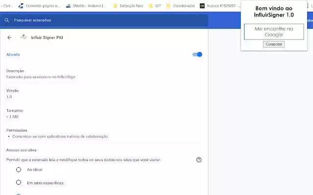 Influir Signer PKI from Chrome web store to be run with OffiDocs Chromium online Influir Signer PKI from Chrome web store to be run with OffiDocs Chromium online