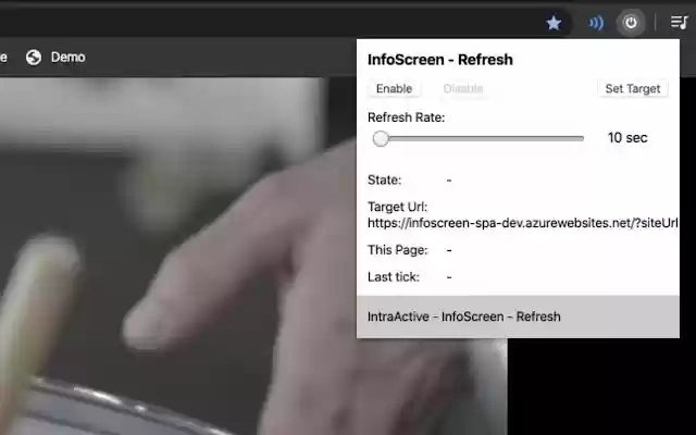 IntraActive InfoScreen Refresh from Chrome web store to be run with OffiDocs Chromium online IntraActive InfoScreen Refresh from Chrome web store to be run with OffiDocs Chromium online