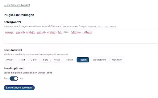 Job Alert from Chrome web store to be run with OffiDocs Chromium online Job Alert from Chrome web store to be run with OffiDocs Chromium online