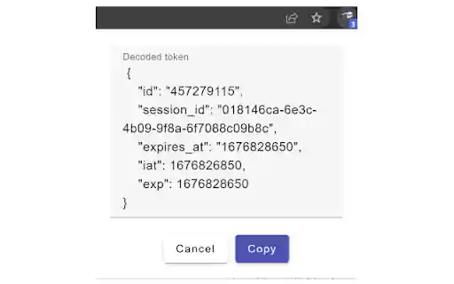 JWT Sniffer from Chrome web store to be run with OffiDocs Chromium online JWT Sniffer from Chrome web store to be run with OffiDocs Chromium online