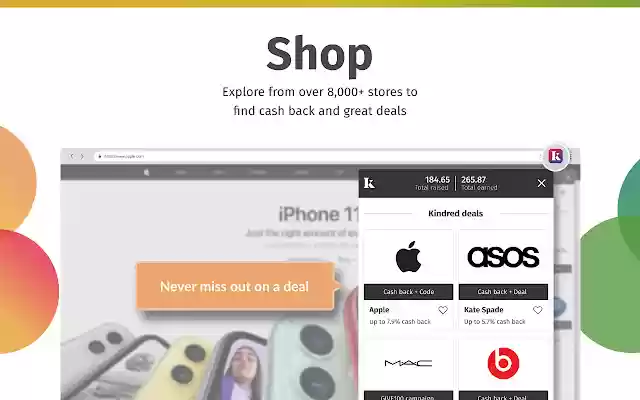 Kindred Cash Back from Chrome web store to be run with OffiDocs Chromium online Kindred Cash Back from Chrome web store to be run with OffiDocs Chromium online