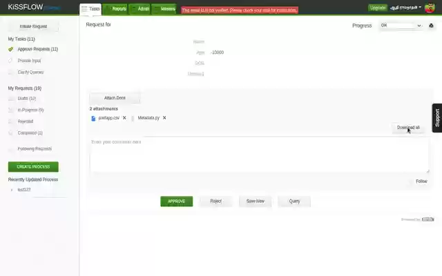 KiSSFLOW Attachments Download All from Chrome web store to be run with OffiDocs Chromium online KiSSFLOW Attachments Download All from Chrome web store to be run with OffiDocs Chromium online