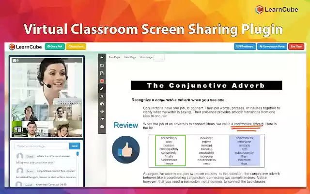 LearnCube Screen Share and Record Plugin from Chrome web store to be run with OffiDocs Chromium online LearnCube Screen Share and Record Plugin from Chrome web store to be run with OffiDocs Chromium online