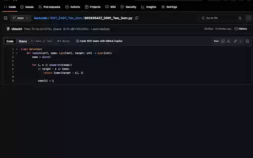 LeetCode Sync Sync your Leetcode solutions to Github from Chrome web store to be run with OffiDocs Chromium online LeetCode Sync Sync your Leetcode solutions to Github from Chrome web store to be run with OffiDocs Chromium online