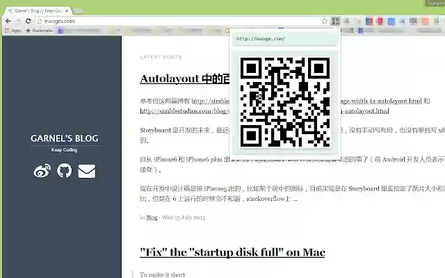 Local QrCoding from Chrome web store to be run with OffiDocs Chromium online Local QrCoding from Chrome web store to be run with OffiDocs Chromium online