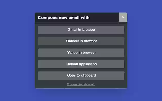 MailtoX from Chrome web store to be run with OffiDocs Chromium online MailtoX from Chrome web store to be run with OffiDocs Chromium online