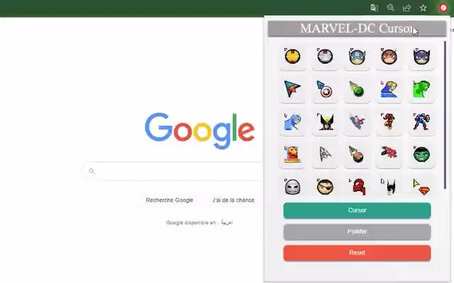 MARVEL DC Cursor from Chrome web store to be run with OffiDocs Chromium online MARVEL DC Cursor from Chrome web store to be run with OffiDocs Chromium online