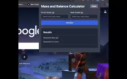 Mass and Balance Calculator from Chrome web store to be run with OffiDocs Chromium online Mass and Balance Calculator from Chrome web store to be run with OffiDocs Chromium online