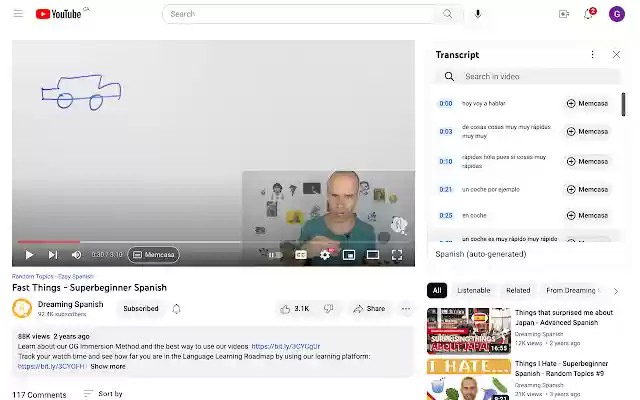 Memcasa from Chrome web store to be run with OffiDocs Chromium online Memcasa from Chrome web store to be run with OffiDocs Chromium online