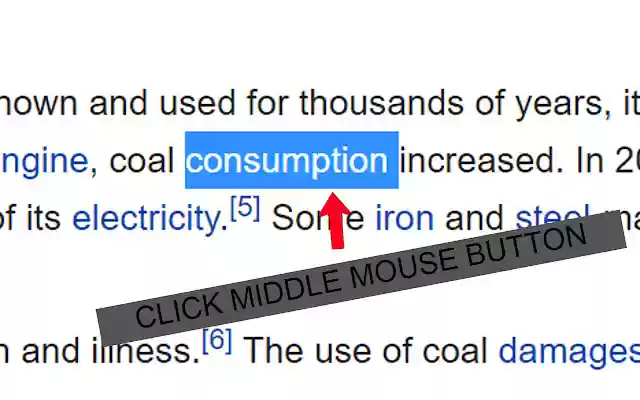 Middle Click to Search from Chrome web store to be run with OffiDocs Chromium online Middle Click to Search from Chrome web store to be run with OffiDocs Chromium online