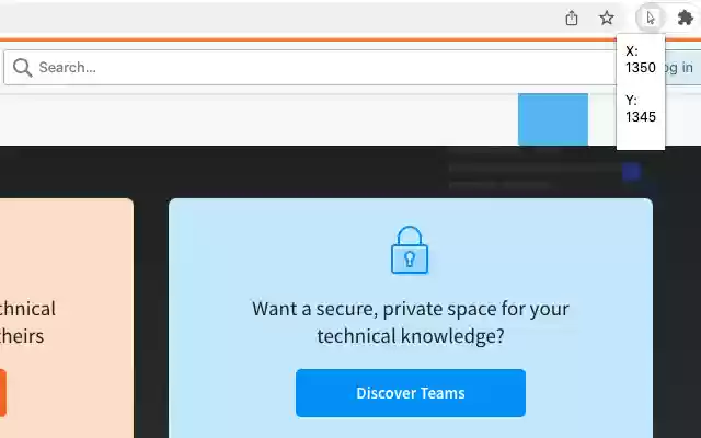 Mouse Coordinates from Chrome web store to be run with OffiDocs Chromium online Mouse Coordinates from Chrome web store to be run with OffiDocs Chromium online