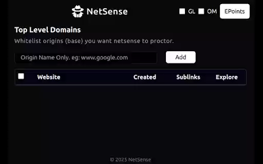 NetSense from Chrome web store to be run with OffiDocs Chromium online NetSense from Chrome web store to be run with OffiDocs Chromium online