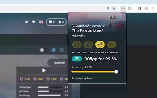 osu! PP calculator from Chrome web store to be run with OffiDocs Chromium online osu! PP calculator from Chrome web store to be run with OffiDocs Chromium online