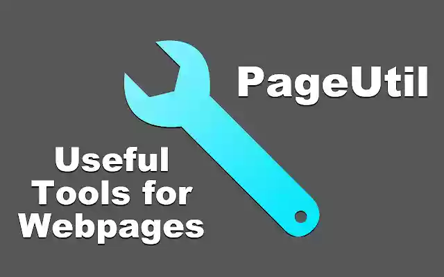 PageUtil from Chrome web store to be run with OffiDocs Chromium online PageUtil from Chrome web store to be run with OffiDocs Chromium online