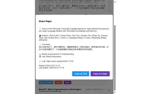 Paper Collection from Chrome web store to be run with OffiDocs Chromium online Paper Collection from Chrome web store to be run with OffiDocs Chromium online