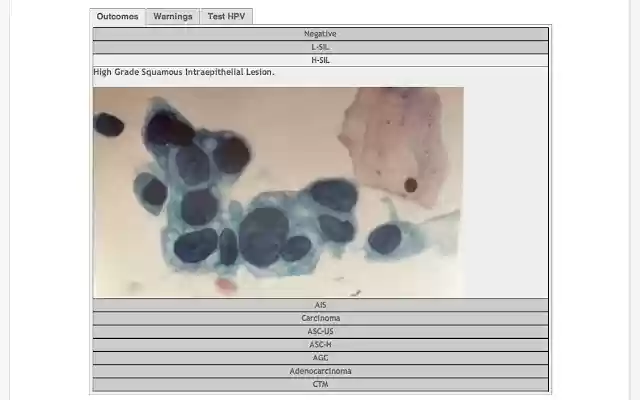 Pap Test from Chrome web store to be run with OffiDocs Chromium online Pap Test from Chrome web store to be run with OffiDocs Chromium online