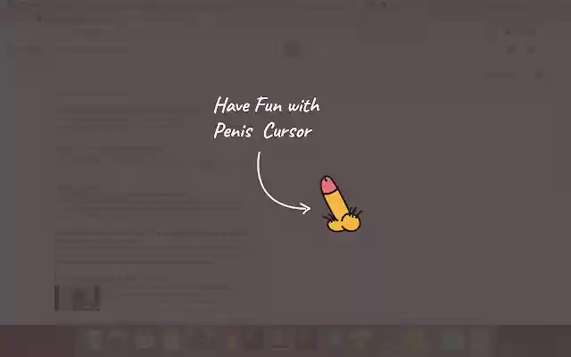 Penis Cursor from Chrome web store to be run with OffiDocs Chromium online Penis Cursor from Chrome web store to be run with OffiDocs Chromium online