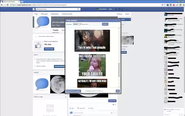 Photo comments from Chrome web store to be run with OffiDocs Chromium online Photo comments from Chrome web store to be run with OffiDocs Chromium online